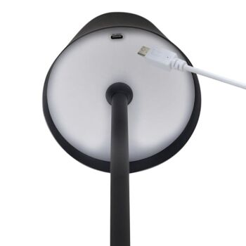 Lampe de table rechargeable SVEN Noir 95x95x38cm 8