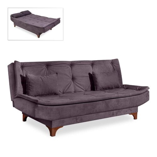 Sofa-Bed ANITA 3 seater Anthracite