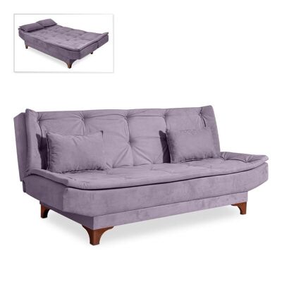Sofa-Bed ANITA 3 seater Gray