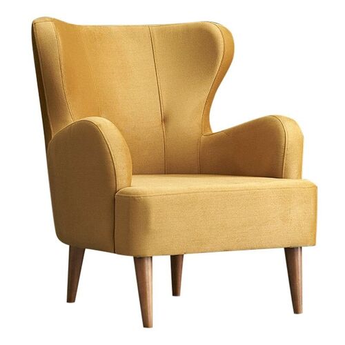 Velvet Armchair KING Gold 69x60x88cm