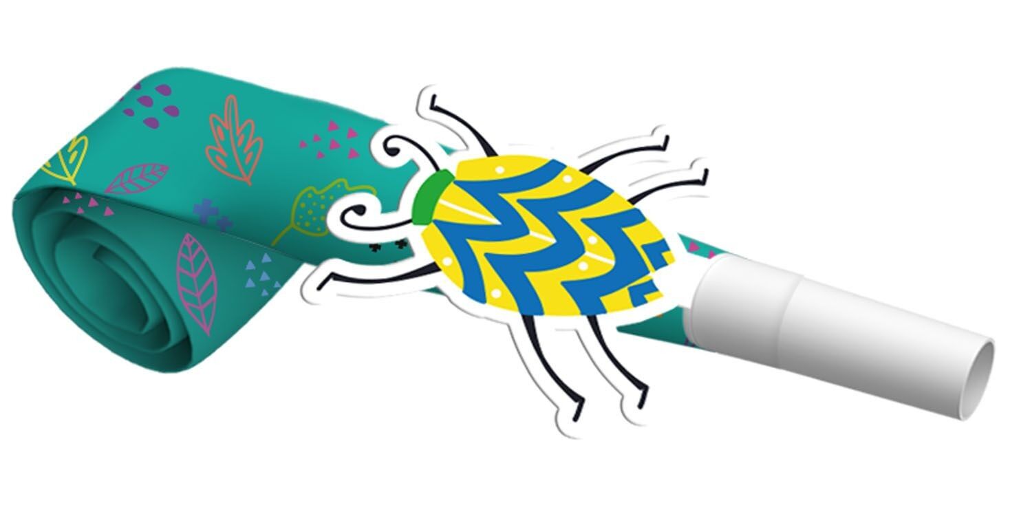 Blowouts - Insectos zumbadores - 6 piezas