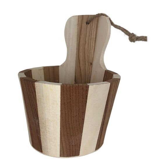 Körperpflege - Badesalz-Sortiment im 25-teiligen Fläschchen mit Holzbehälter