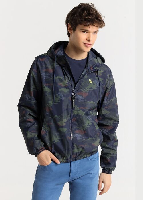 V&LUCCHINO - Jacket All-Over Camouflage Print