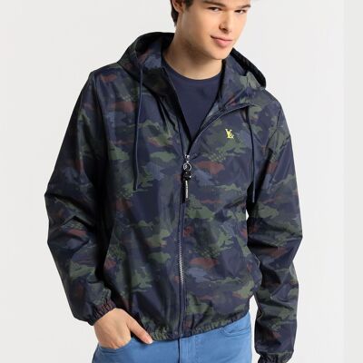 V&LUCCHINO – Jacke mit Allover-Camouflage-Print