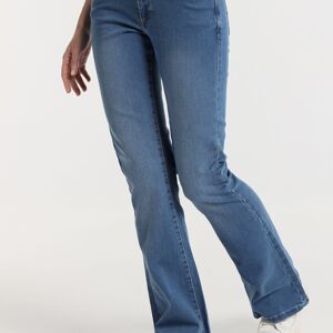 V&LUCCHINO - Jean Flare - Taille Basse Lavage Moyen