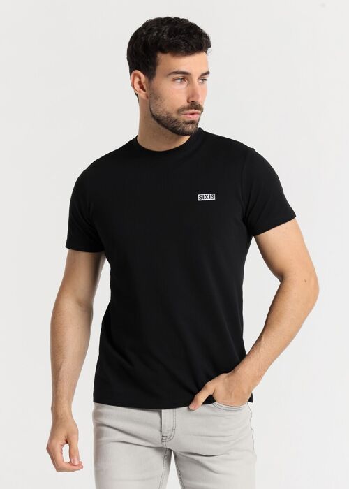 SIX VALVES -T-shirt short sleeve Piqué Crew Neck