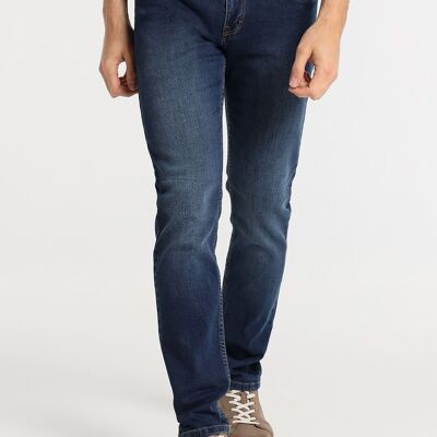 SIX VALVES -Jeans Slim - Medium Waist