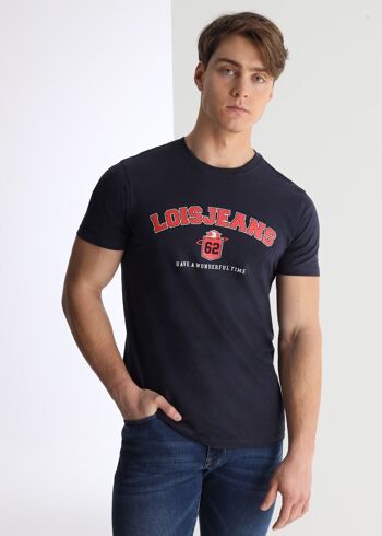 LOIS JEANS -T-Shirt manches courtes imprimé 77