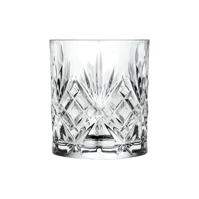 Vaso de whisky Melodia de 240 ml - Por RCR Crystal