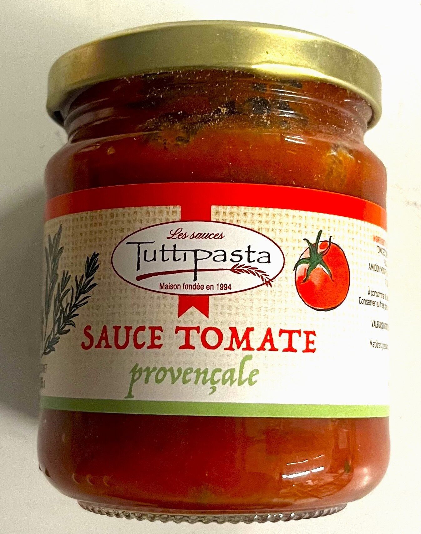Provençal tomato sauce with aromatic plants 21 CL