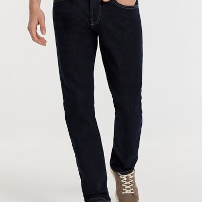 LOIS JEANS -Jeans regular - Medium Waist rinse fabric
