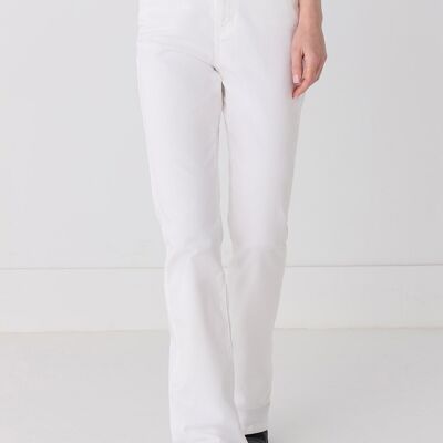 CIMARRON - Gracia-Pigm Color Pants | High Rise- Boot Cut |135301