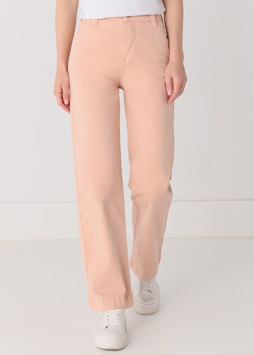 CIMARRON - Olivia-Nectar Chinos | High Rise- Straight Wide Leg |135011