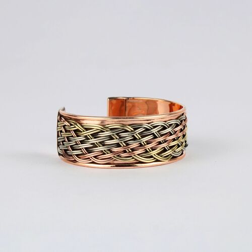 Pure copper light weight bracelet (design 61)