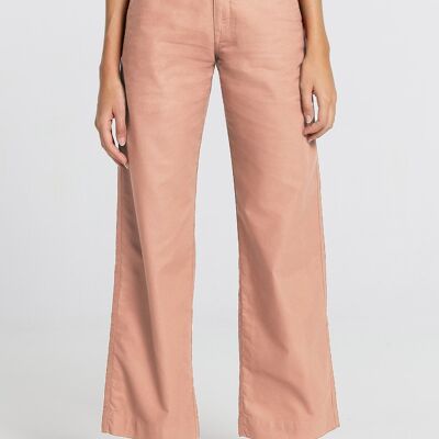 CIMARRON - Pantaloni chino Olivia-Ariane | Vita alta - Gamba larga dritta |135070