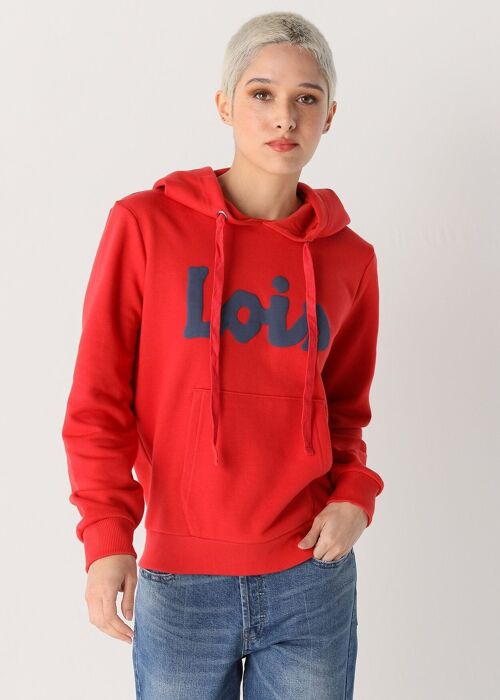 LOIS JEANS - Lois Logo Pullover Hoodie |135256