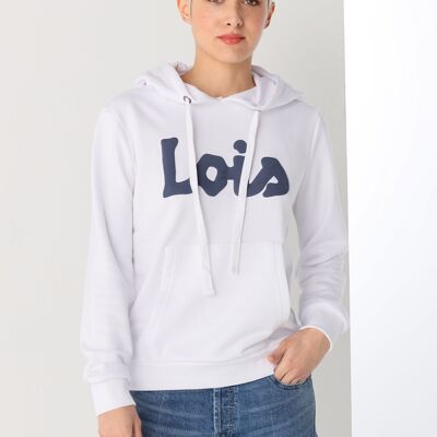 LOIS JEANS - Felpa con cappuccio e pullover con logo Lois |135259