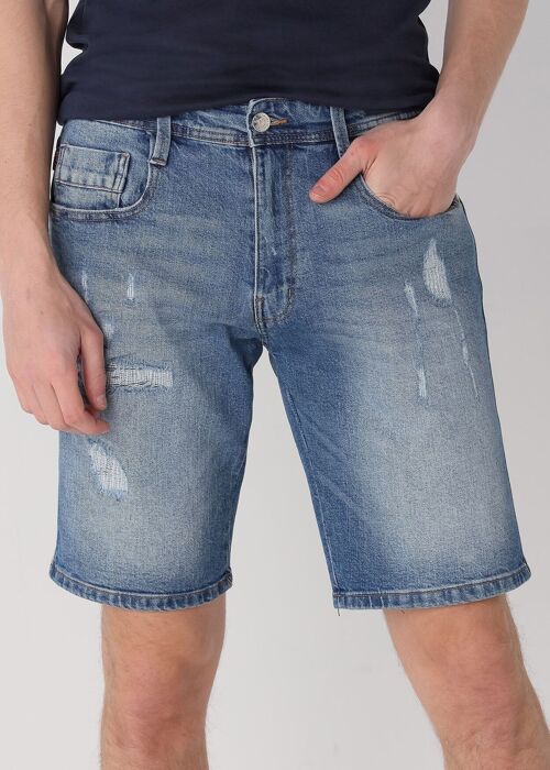 Bermuda Jeans Regular Fit - Medium Waist