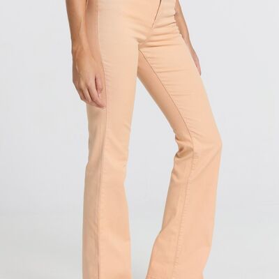 CIMARRON - Gracia-Pigm Color Pants | High Rise- Boot Cut |135290