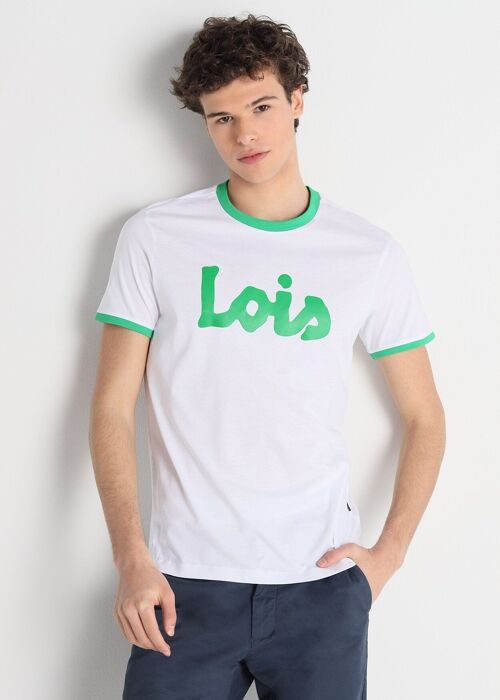 LOIS JEANS - Short sleeve t-shirt contrast logo |134791