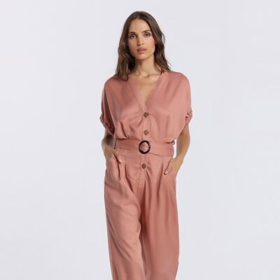V&LUCCHINO - Long jumpsuit with belt |134694