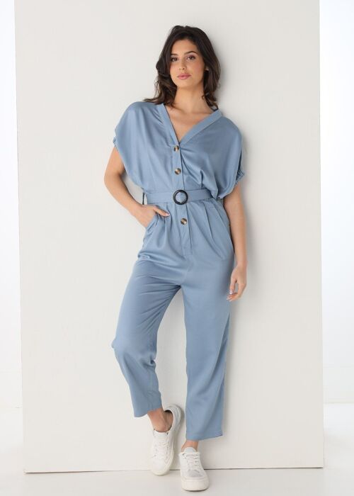 V&LUCCHINO - Long jumpsuit with belt |134695