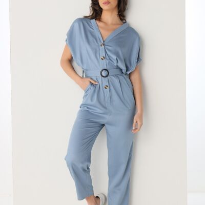V&LUCCHINO - Long jumpsuit with belt |134695