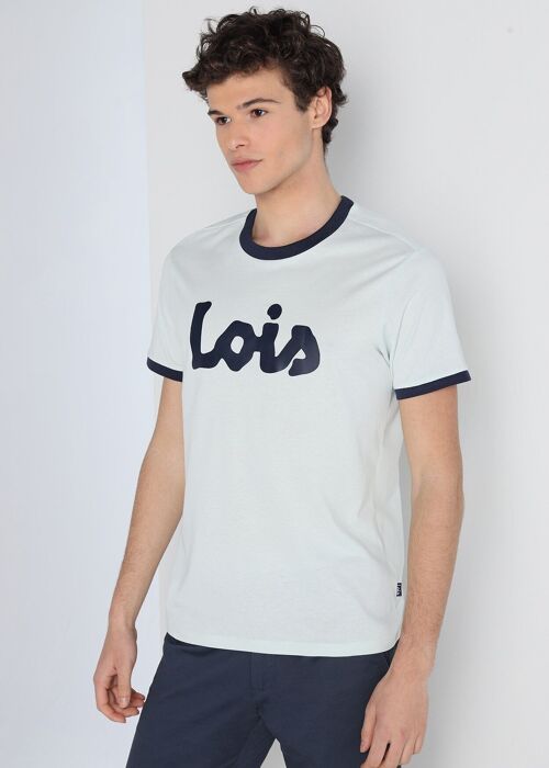 LOIS JEANS - Short sleeve t-shirt contrast logo |134750