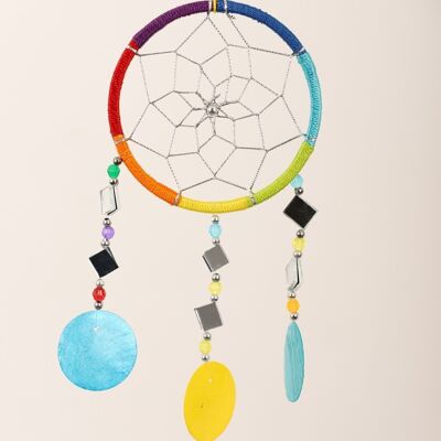 Dreamcatcher - Rainbow Shell 10 cm