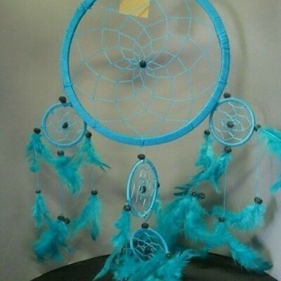 dreamcatcher 32 cm turquoise