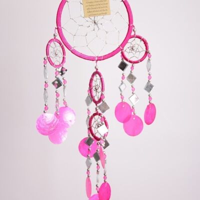 Dreamcatcher Spiegelschale 11 CM - Pink