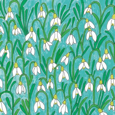 Snowdrops 33x33 cm