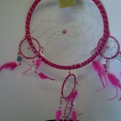 Dreamcatcher - Mirror - 22cm - Pink