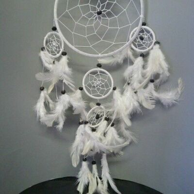 Dreamcatcher White Feathers