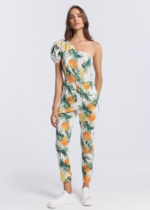 V&LUCCHINO - Printed off the shoulder jumpsuit |134601
