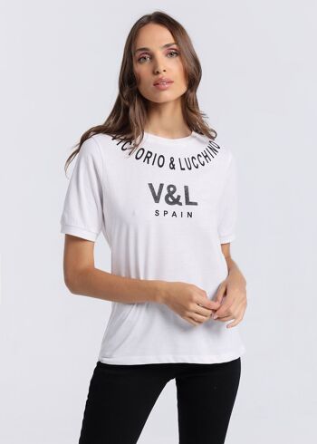 V&LUCCHINO - T-shirt à manches courtes |134612
