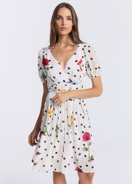 V&LUCCHINO - Short polka dots dress |134617