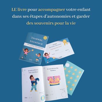 Journal Souvenir - Mes étapes d'autonomie Montessori 6