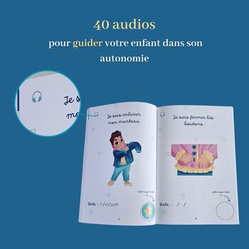 Journal Souvenir - Mes étapes d'autonomie Montessori 4