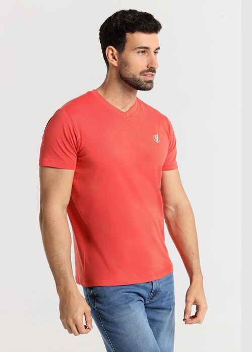 SIX VALVES - Short sleeve v-neck t-shirt |134326