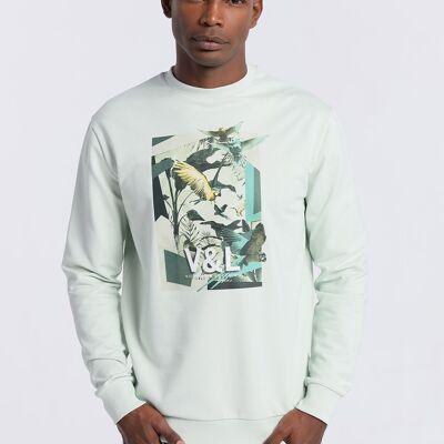 V&LUCCHINO - Rundhals-Sweatshirt ohne Kapuze |134444