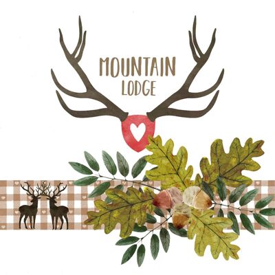 Mountain Lodge Napkin 33x33