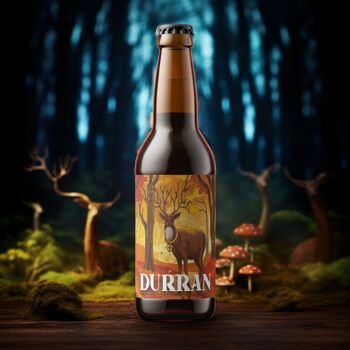 Bière brune Porter à la noisette 🐿️ Durran 33cl 1