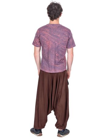 Pantalon de yoga marron pour hommes 3