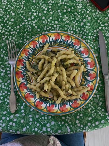 Busiate Al Pistacchio - Pâtes typique Sicilienne à la pistache 3