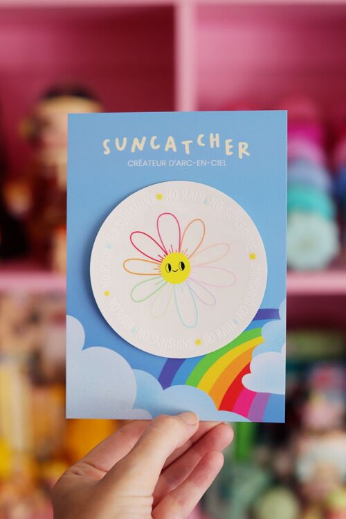 Suncatcher "No rain, no sunshine"