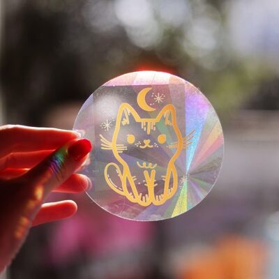 Creatore di arcobaleno "Magic Cat" di Suncatcher