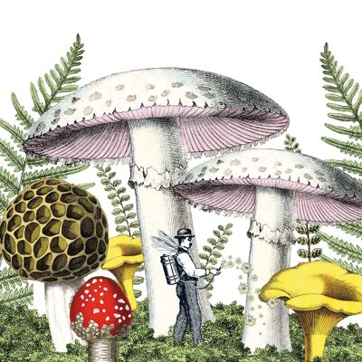 Mushrooms Napkin 33x33