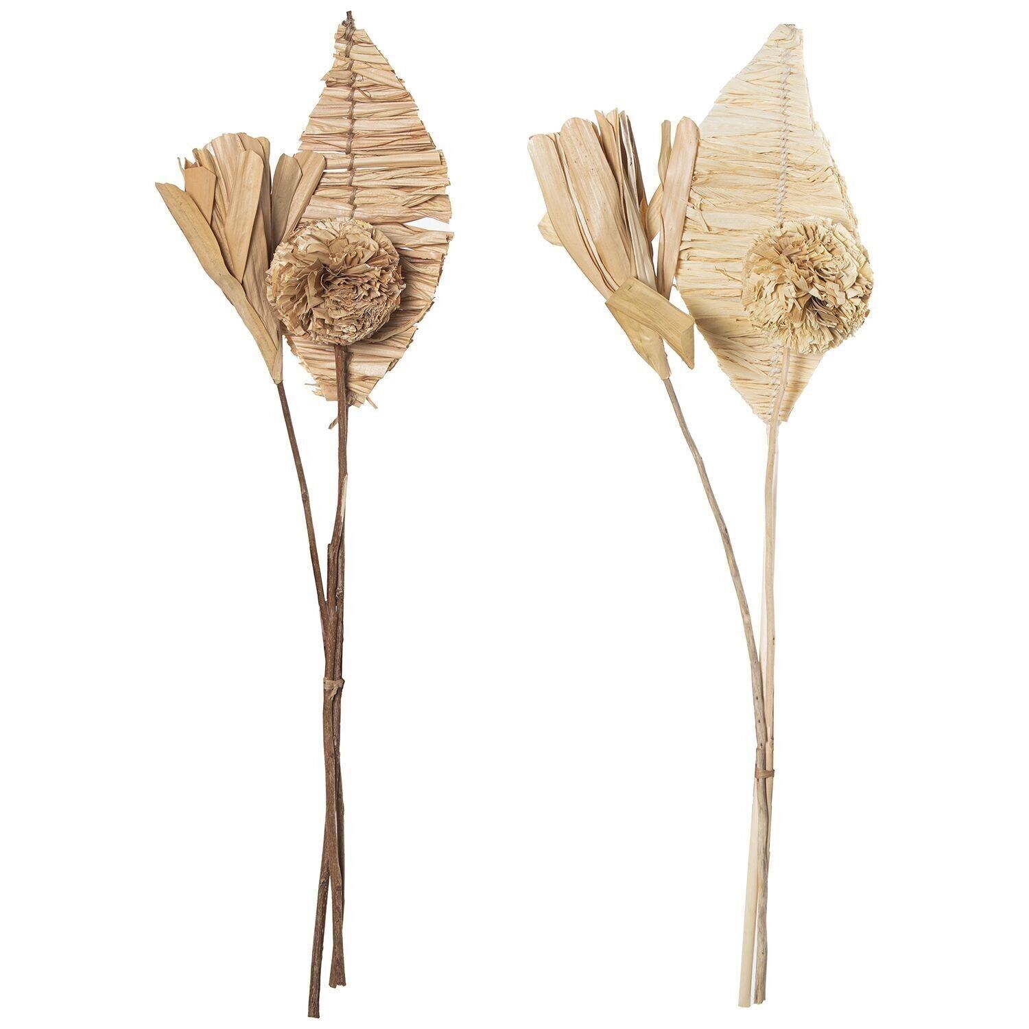 BOUQUET DI FOGLIE/FIORI SECCHI NATURALI _60CM LL26632