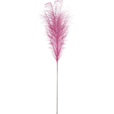 POLYESTER PINK FEATHER BOUQUET _110CM LL27486
